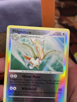 Pidgeot 35/132 Secret Wonders Reverse Holo Rare Pokemon TCG 2007 - Image 3
