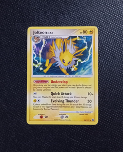 Jolteon 26/111 Rising Rivals Regular Rare Pokemon TCG MP - Image 1