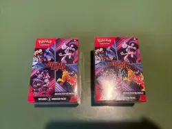 Pokemon Scarlet & Violet Destined Rivals Booster Bundle Box Sealed 2 Pack - Image 1