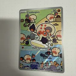 Clobbopus 207/191 Surging Sparks Illustration Rare Holo Pokemon NM - Image 1