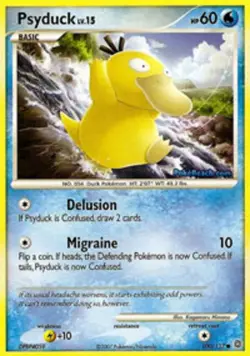 Psyduck - 100/132 - Common NM, English Pokemon Secret Wonders - Image 1