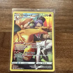 Pokemon TCG Charizard Trainer Gallery TG03/TG30 Ultra Rare Full Art Lost Origin - Image 1