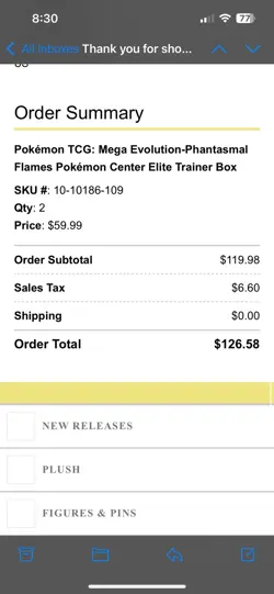 2x Pokemon Center Phantasmal Flames ETB - Preorder Guarantee - Image 2