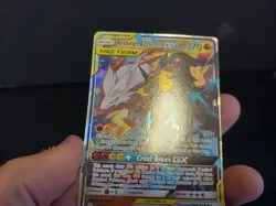 Pokemon Sun & Moon Cosmic Eclipse Reshiram & Zekrom GX 157/236 2019 LP - Image 3