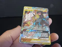 Pokemon Sun & Moon Cosmic Eclipse Reshiram & Zekrom GX 157/236 2019 LP - Image 4