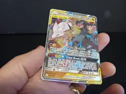 Pokemon Sun & Moon Cosmic Eclipse Reshiram & Zekrom GX 157/236 2019 LP - Image 5