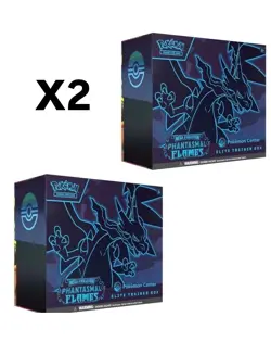 Phantasmal Flames Pokemon Center Elite Trainer Box x2 PRESALE - 17/11/25 - Image 1