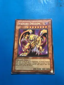 YUGIOH Secret Rare Victory Dragon JUMP-EN011 - Image 1