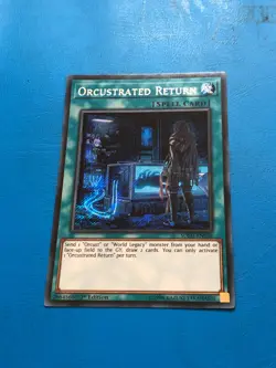 YUGIOH Secret Rare Orcustrated Return SOFU-EN058 1st Edition - Image 1