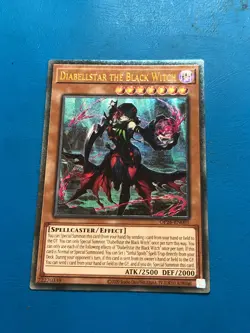 YUGIOH Ultimate Rare Diabellstar The Black Witch OP26-EN001 SEE PICS - Image 1