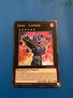 YUGIOH Secret Rare Jinzo - Layered DLCS-EN149 - Image 1