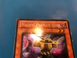 YUGIOH Secret Rare Malefic Parallel Gear YMP1-EN003 PLAYED - Image 5