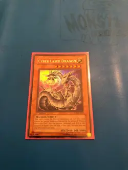 YUGIOH Ultra Rare Cyber Laser Dragon SOI-EN007 1st Edition - Image 1