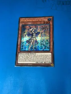 YUGIOH Secret Rare Water Enchantress Of The Temple MP23-EN265 1st Edition - Image 1