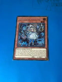 YUGIOH Secret Rare Elzette Of The White Forest MP25-EN080 1st Edition - Image 1