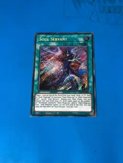 YUGIOH Secret Rare Soul Servant LDS3-EN095 1st Edition - Image 1