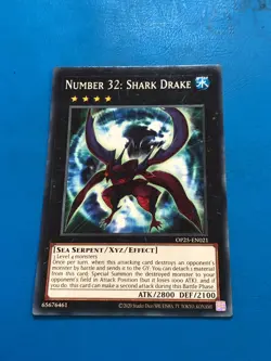 YUGIOH Common Number 32: Shark Drake OP25-EN021 - Image 1