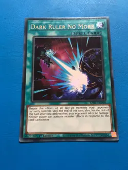 YUGIOH Secret Rare Dark Ruler No More RA01-EN060 1st Edition - Image 1