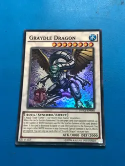 YUGIOH Super Rare Graydle Dragon DOCS-EN048 - Image 1