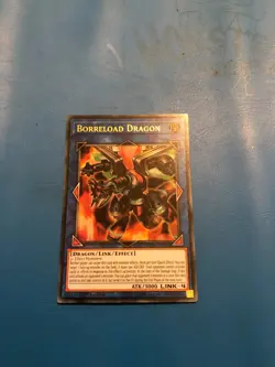 YUGIOH Ultra Rare Borreload Dragon DUPO-EN074 1st Edition - Image 1