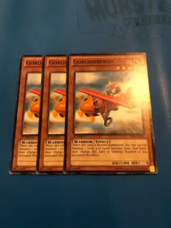 YUGIOH 3x Common Goblindbergh YS13-EN015 1st Edition - Image 1