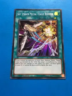 YUGIOH Super Rare Sky Striker Mecha - Eagle Booster DASA-EN035 1st Edition - Image 1