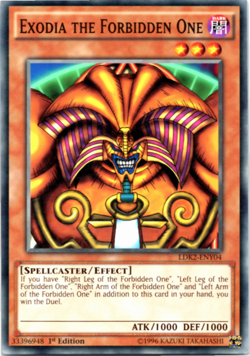 Exodia the Forbidden One - LDK2-ENY04 - Common - 1st Edition - Yugioh - Image 1
