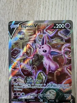 *Pack Fresh* Espeon V Alt Art 180/203 Evolving Skies 2021 Pokemon Card English - Image 2