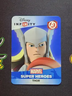 EXACT CARD PICTURED Thor Disney Infinity Code Card Marvel Avengers - Image 1