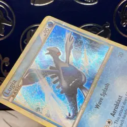 LUGIA Black Star Promo Series POKEMON Holo 2010 Trading Card HGSS02 MP + - Image 5