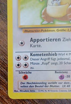 Kangama 21/64 Pokemon Card German Rare MUST SEE - Image 4