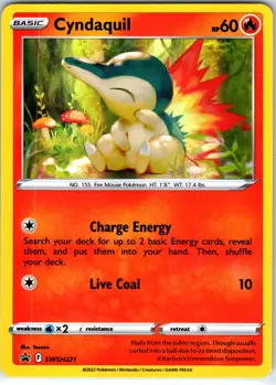 Cyndaquil SWSH221 SWSH: Sword & Shield Promo Cards Holo - Image 1