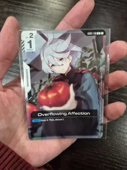 Overflowing Affection (Newtype Challenge 2025 Mission 1) - Gundam Promo Cards - Image 1