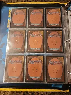 Vintage Magic The Gathering Binder Collection Card Lot MTG 1993-2003 Rares - Image 5