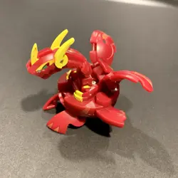 Bakugan Pyrus Neo Dragonoid 520G B2 Battle Brawlers Great Cond w/Gate card - Image 1