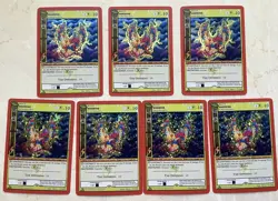 Wakinyan UFO MetaZoo Holo Red Ink Error Lot Of 7 Cards Rare - Image 1
