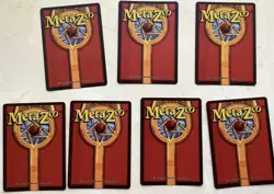 Wakinyan UFO MetaZoo Holo Red Ink Error Lot Of 7 Cards Rare - Image 4