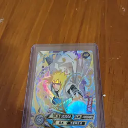 Minato MR Ultra Rare Foil Kayou Official Naruto Card TCG NR-MR-023 CASE HIT - Image 2