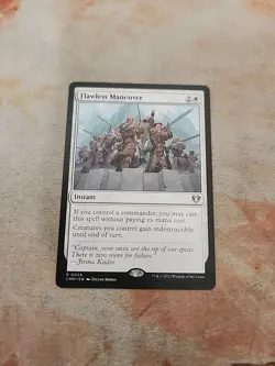 Flawless Maneuver Commander Masters MTG NM - Image 1