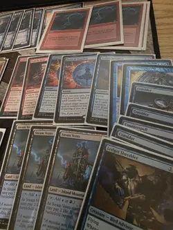 MTG UR Modern Deck - Force of Negation, Scalding Tarn, Ragavan w/ Deck Box NM - Image 2