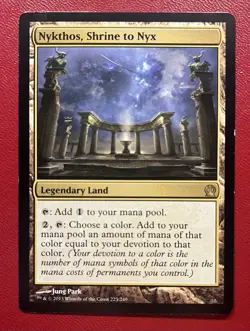 Nykthos, Shrine to Nyx - Theros - Legendary Land - MP Condition - Image 1