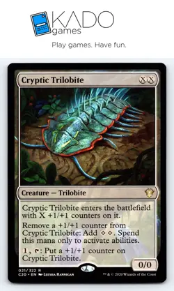 Commander 2020 #21 Cryptic Trilobite - Image 1