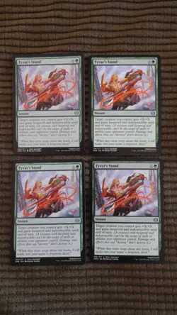 Magic: the Gathering / MtG Tyvar's Stand x4 Phyrexia All Will Be One - Image 1