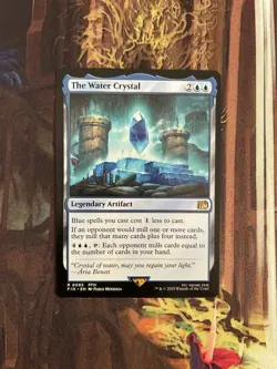 The Water Crystal Final Fantasy MTG NM - Image 1