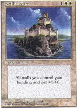 4x FBB Korean Fortified Area ~ Near Mint 4th Edition Fourth Foreign 4 x4 Playset - Image 1