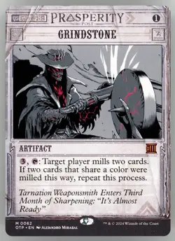 Grindstone Outlaws of Thunder Junction: Breaking News Regular - Image 1