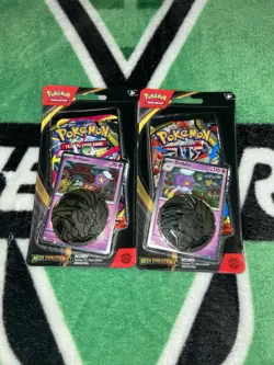 Pokemon TCG Mega Evolution Single Pack Booster Blister Set - Drifloon + Drifblim - Image 1