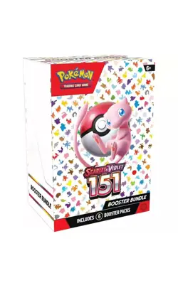 Pokemon TCG Scarlet & Violet 151 Booster Bundle Box | 6 Packs | Factory Sealed - Image 3