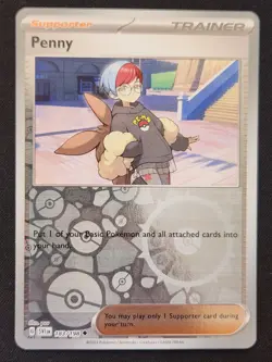 Penny 183/193 S&V Paldea Evolved Reverse Holo Trainer Supporter Pokemon 2023 NM - Image 1