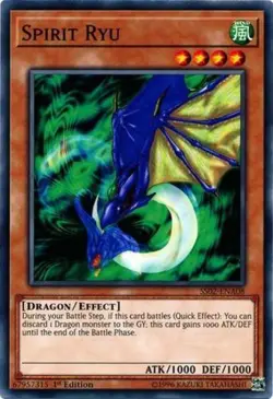 Spirit Ryu - SS02-ENA08 - Common - 1st Edition NM Yugioh Speed Duel Starter Deck - Image 1